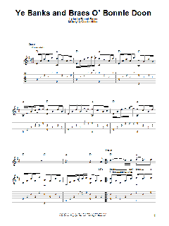 Ye Banks And Braes O' Bonnie Doon von Robert Burns (Download) 