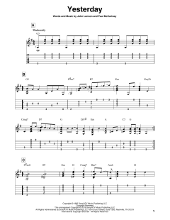 Yesterday von The Beatles (Download) 