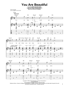 You Are Beautiful von Richard Rodgers (Download) 