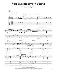 You Must Believe In Spring von Michel Legrand (Download) 