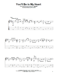 You'll Be In My Heart von Phil Collins (Download) 