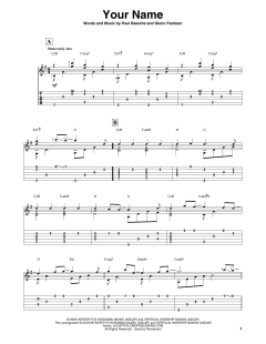 Your Name von Paul Baloche (Download) 