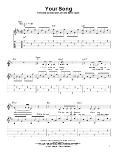 Your Song von Elton John (Download) 