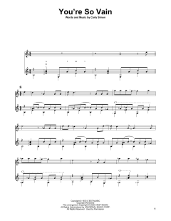 You're So Vain von Carly Simon (Download) 