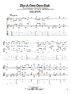 Zip-A-Dee-Doo-Dah von Ray Gilbert (Download) 