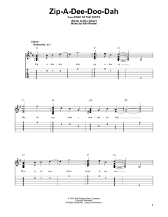 Zip-A-Dee-Doo-Dah von Ray Gilbert (Download) 