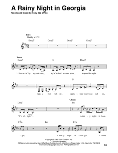 A Rainy Night In Georgia von Brook Benton (Download) 