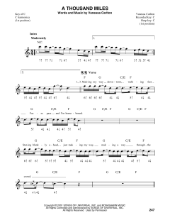 A Thousand Miles von Vanessa Carlton (Download) 