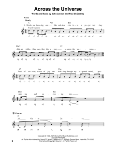 Across The Universe von The Beatles (Download) 