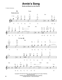 Annie's Song von John Denver (Download) 