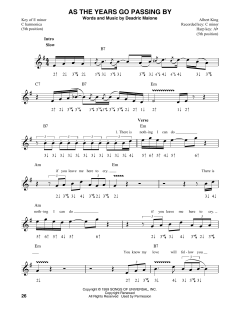 As The Years Go Passing By von Fenton Robinson (Download) 