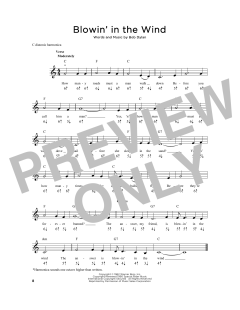 Blowin' In The Wind von Bob Dylan (Download) 