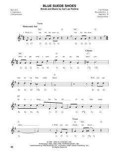 Blue Suede Shoes von Carl Lee Perkins (Download) 