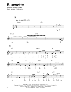 Bluesette von Sarah Vaughn (Download) 