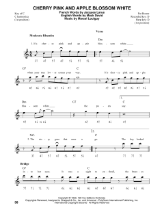 Cherry Pink And Apple Blossom White von Mack David (Download) 