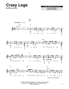 Crazy Legs von Walter Jacobs (Download) 