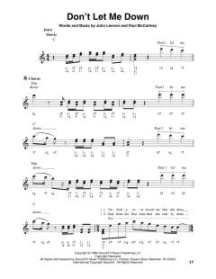 Don't Let Me Down von The Beatles (Download) 