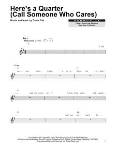 Here's A Quarter von Travis Tritt (Download) 