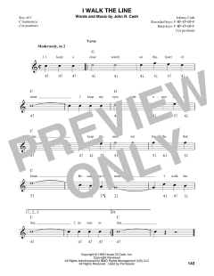 I Walk The Line von Johnny Cash (Download) 