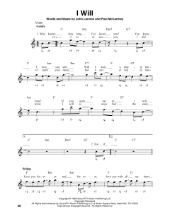 I Will von The Beatles (Download) 