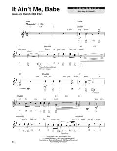 It Ain't Me, Babe von Bob Dylan (Download) 