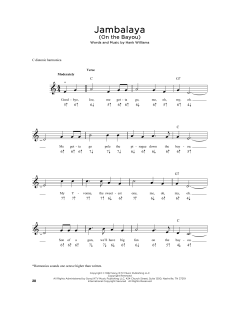 Jambalaya von Hank Williams (Download) 