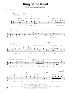 King Of The Road von Randy Travis (Download) 