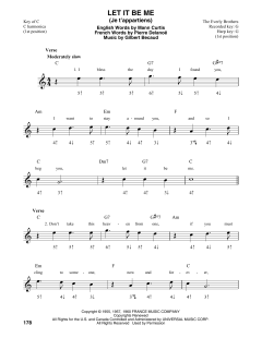 Let It Be Me von The Everly Brothers (Download) 