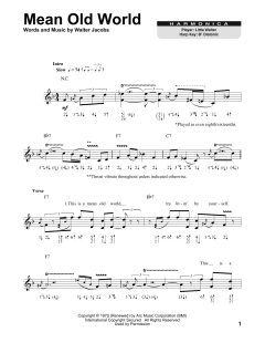 Mean Old World von Walter Jacobs (Download) 