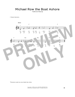 Michael Row The Boat Ashore (Download) 