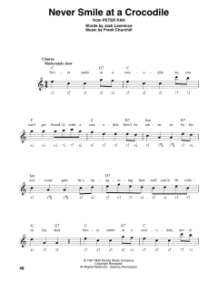 Never Smile At A Crocodile von Frank Churchill (Download) 