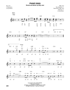 Piano Man von Billy Joel (Download) 