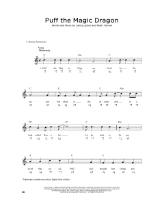 Puff The Magic Dragon von Peter, Paul & Mary (Download) 