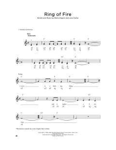 Ring Of Fire von Johnny Cash (Download) 