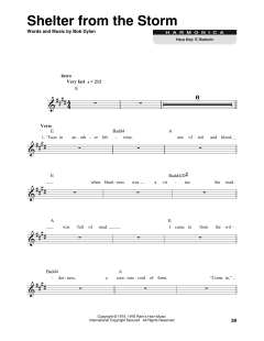 Shelter From The Storm von Bob Dylan (Download) 