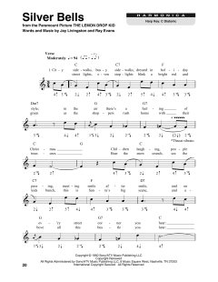 Silver Bells von Ray Evans (Download) 