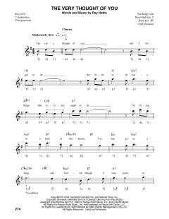 The Very Thought Of You von Ray Noble (Download) 