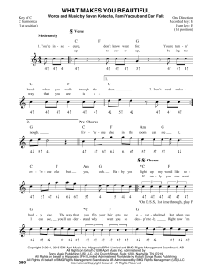 What Makes You Beautiful von One Direction (Download) 