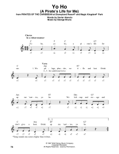 Yo Ho von George Bruns (Download) 