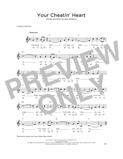 Your Cheatin' Heart von Hank Williams (Download) 