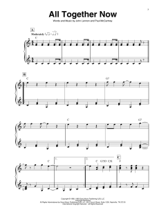 All Together Now von The Beatles (Download) 