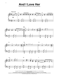 And I Love Her von The Beatles (Download) 