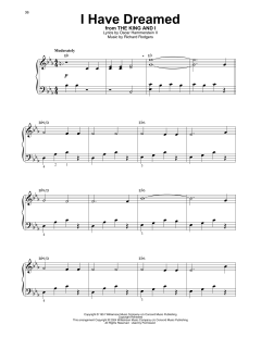 I Have Dreamed von Richard Rodgers (Download) 