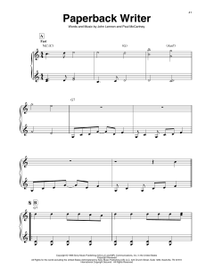 Paperback Writer von The Beatles (Download) 