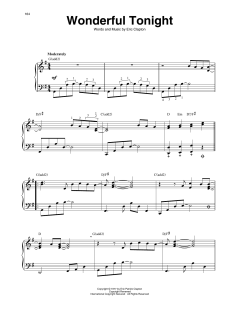 Wonderful Tonight von Eric Clapton (Download) 