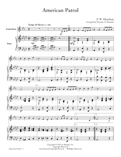 American Patrol von Frank White Meacham (Download) 