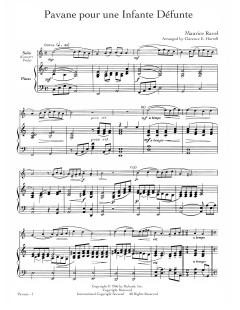 Pavane pour une Infante Defunte von Maurice Ravel (Download) 