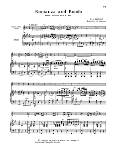 Romanza & Rondo von Wolfgang Amadeus Mozart (Download) 