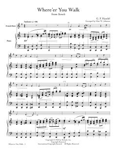 Where'er You Walk von Georg Friedrich Händel (Download) 