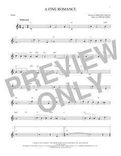 A Fine Romance von Dorothy Fields (Download) 